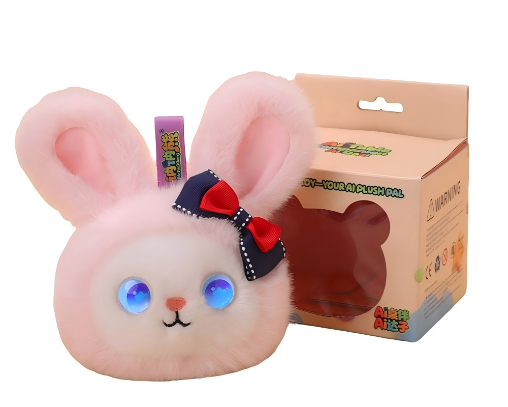 AI rabbit plush toy,